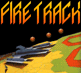 Fire Track (Homebrew) — Title screen